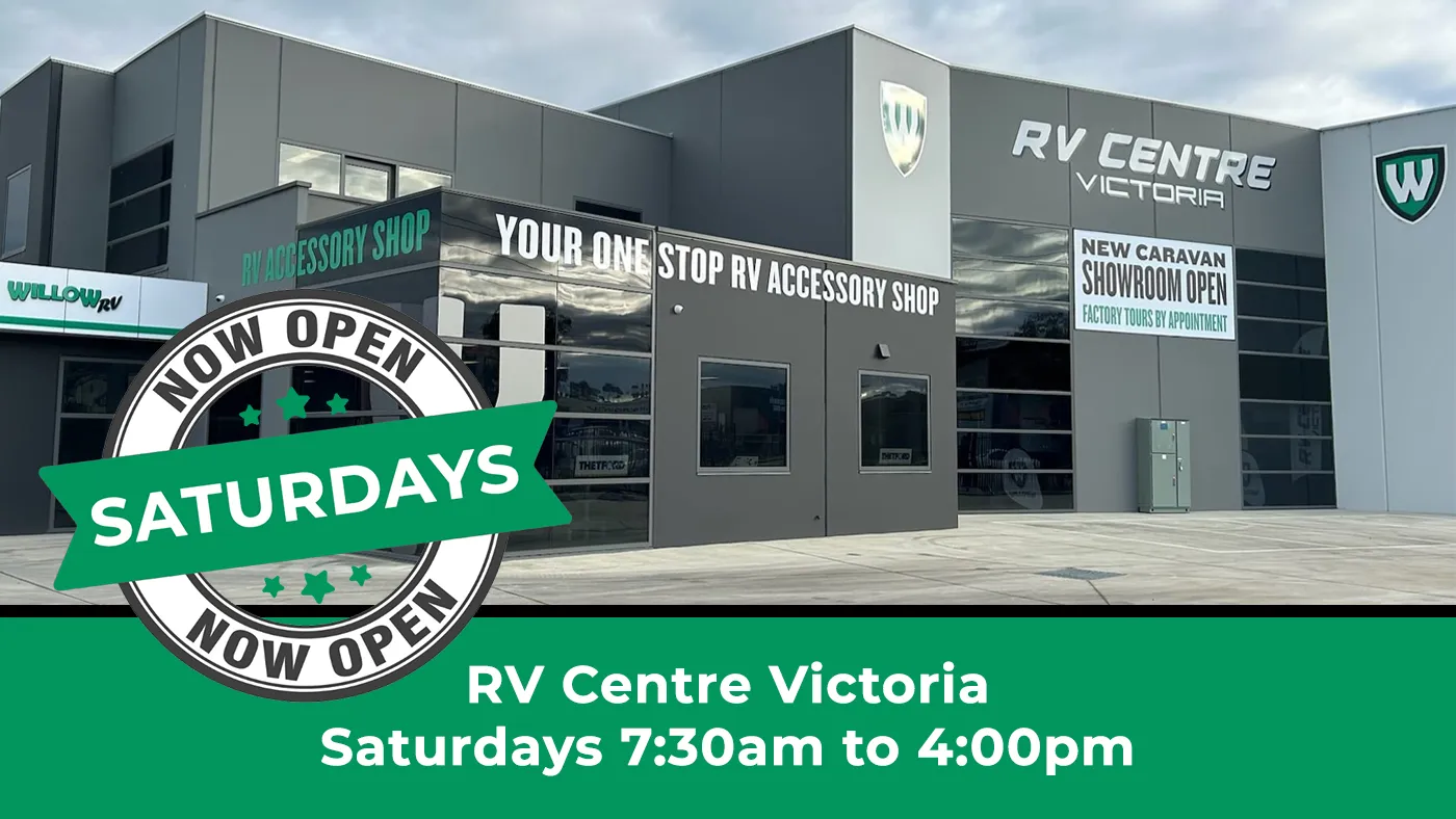 RV Centre Victoria - New Open Saturdays